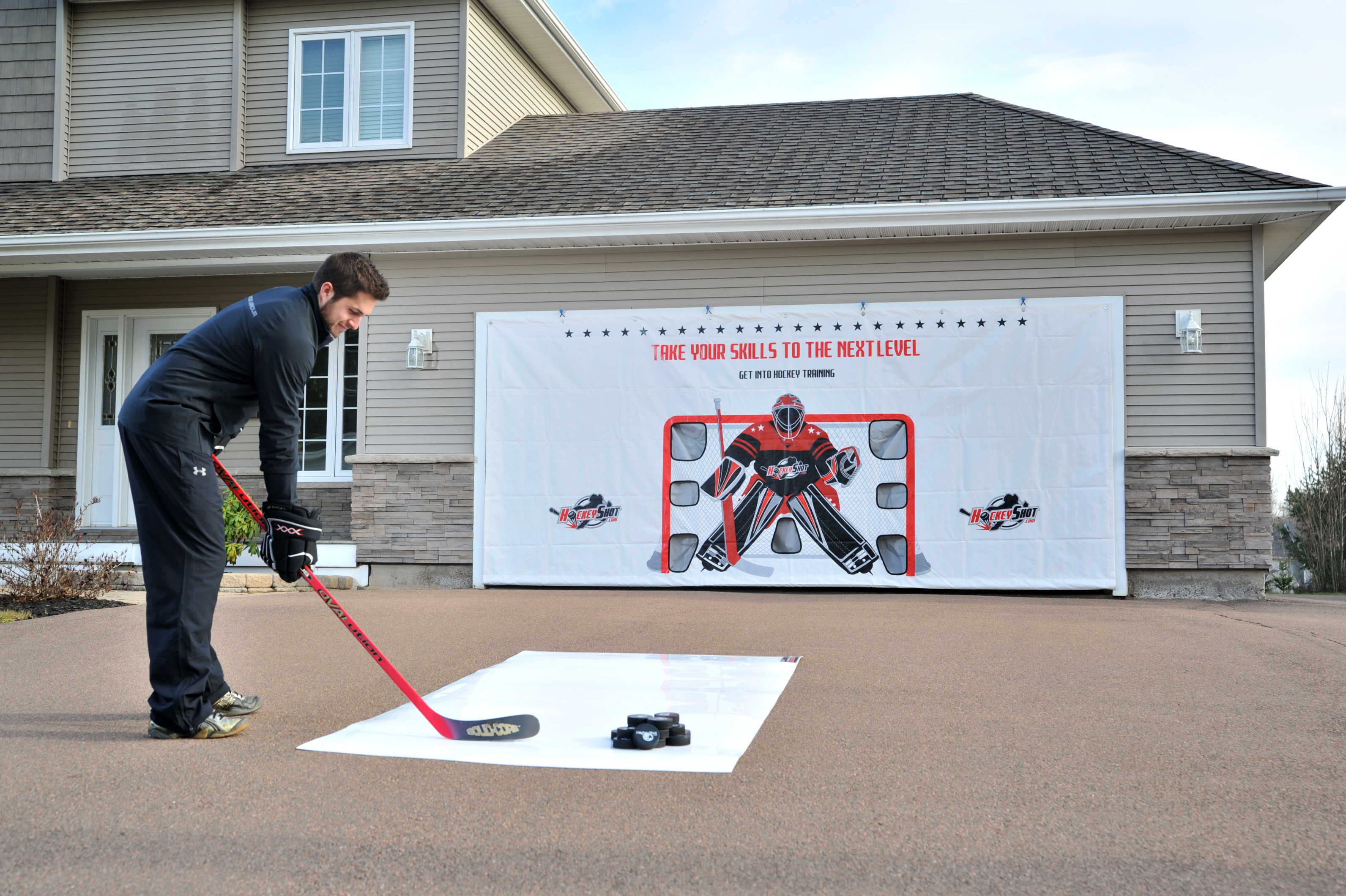Extreme Shooting Tarp 8' x 16' Model Vital Hockey Skills
